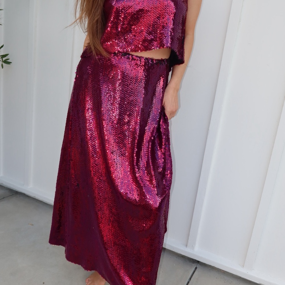 Vintage CHANEL two piece Skirt and top set - Picture 6 of 13